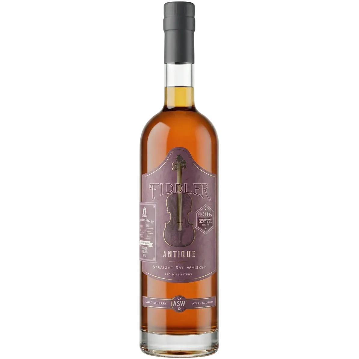 Fiddler Antique Rye 9 Years Old Barrel: 25-0085 750ml