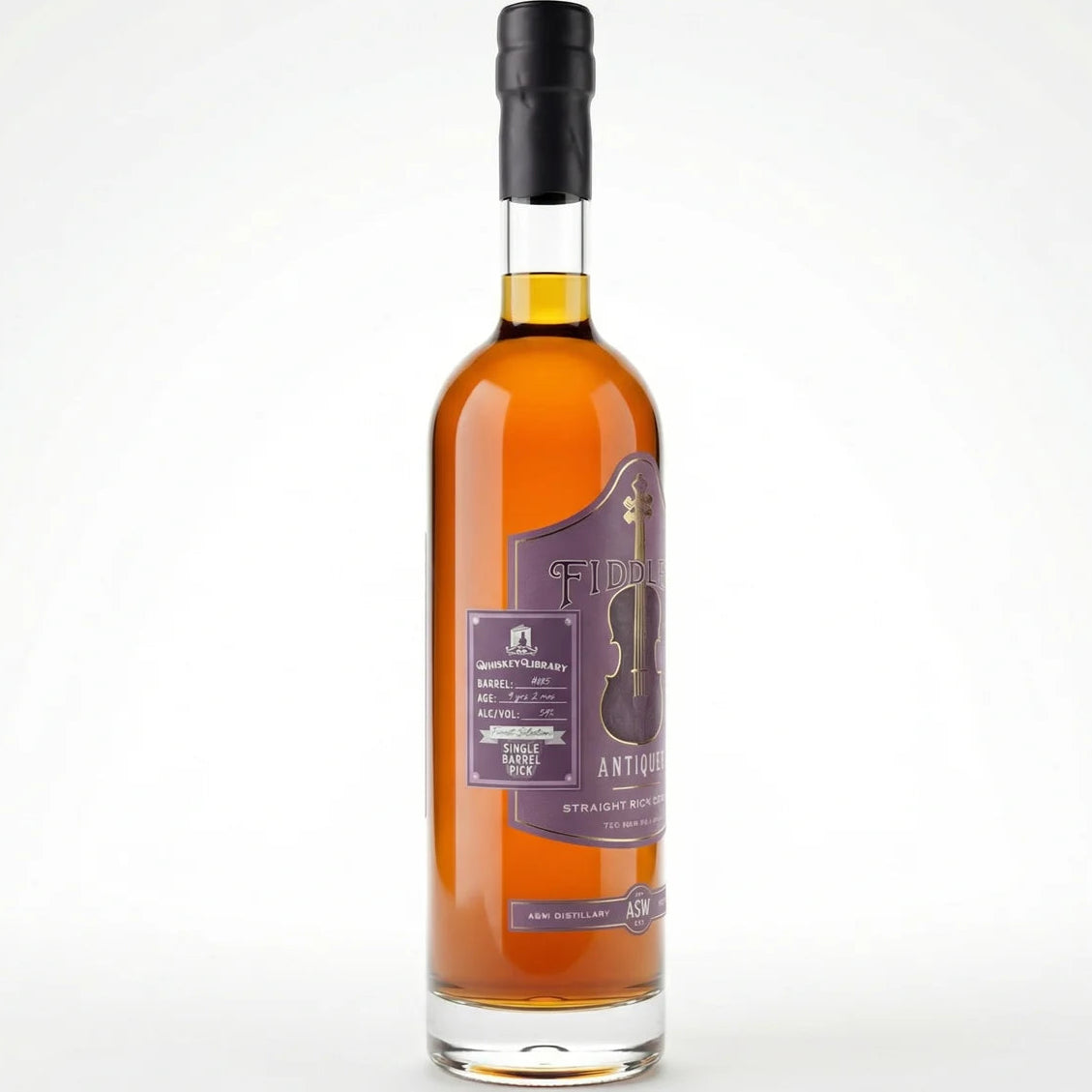 Fiddler Antique Rye 9 Years Old Barrel: 25-0085 750ml