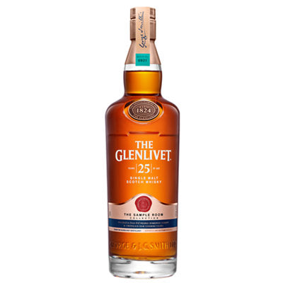 The Glenlivet 25 Year Old Single Malt Scotch Whisky 750ml