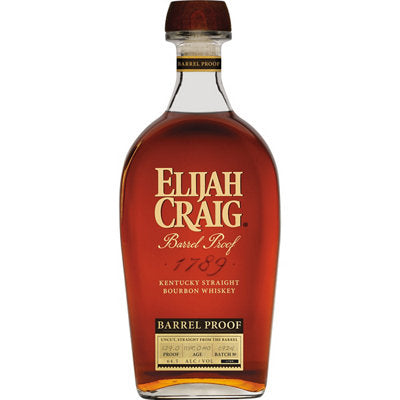 Elijah Craig Straight Bourbon Whiskey 11 Years 5 Months Barrel Proof 130.6 Proof 750ml