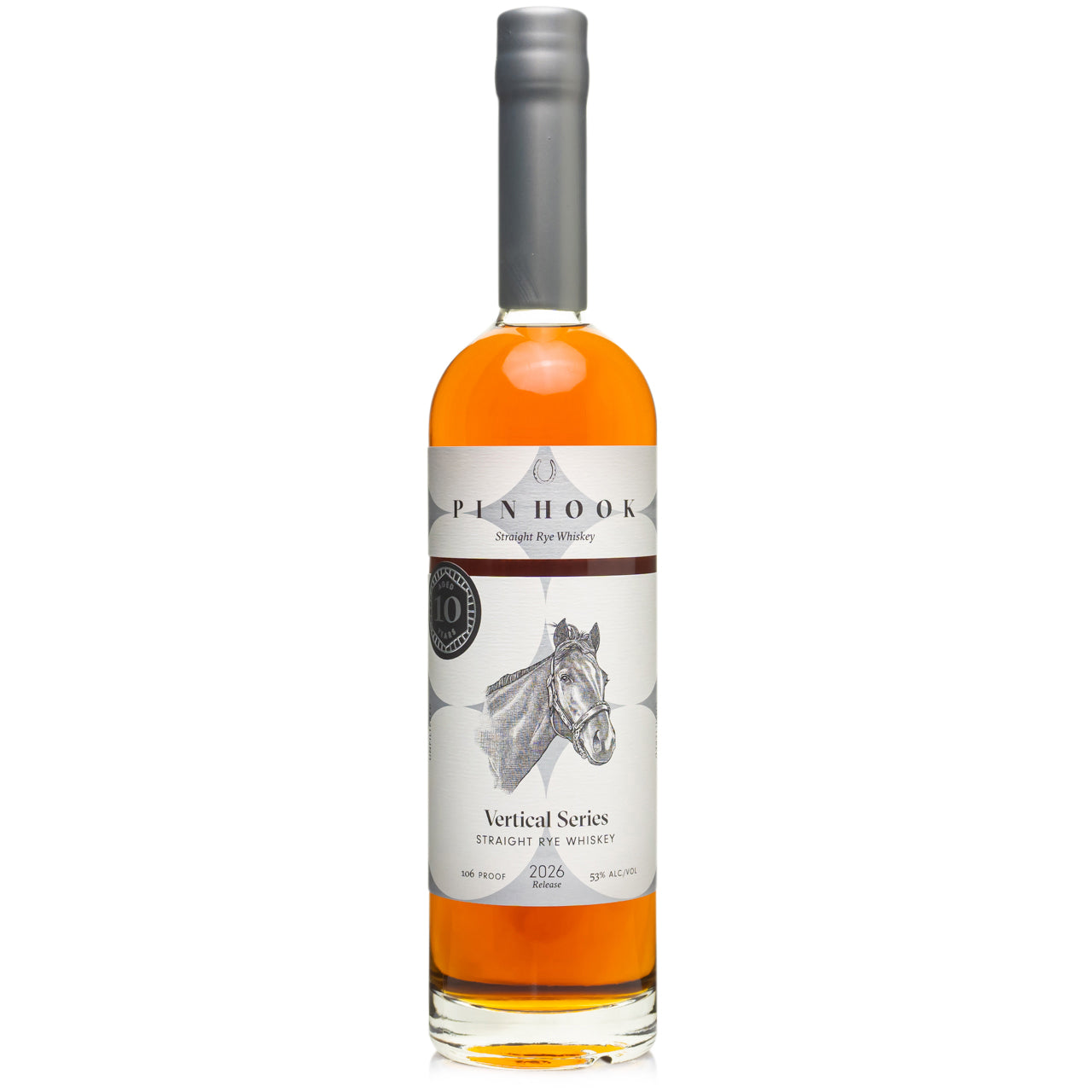 Pinhook Tiz Rye Time Vertical Series 10 Year Straight Rye 106 Proof 750ml