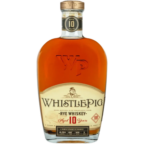 WhistlePig 10 Year Rye Whiskey 750ml