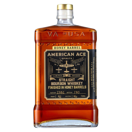 American Ace Spirits Honey Barrel Straight Bourbon Whiskey 750ml