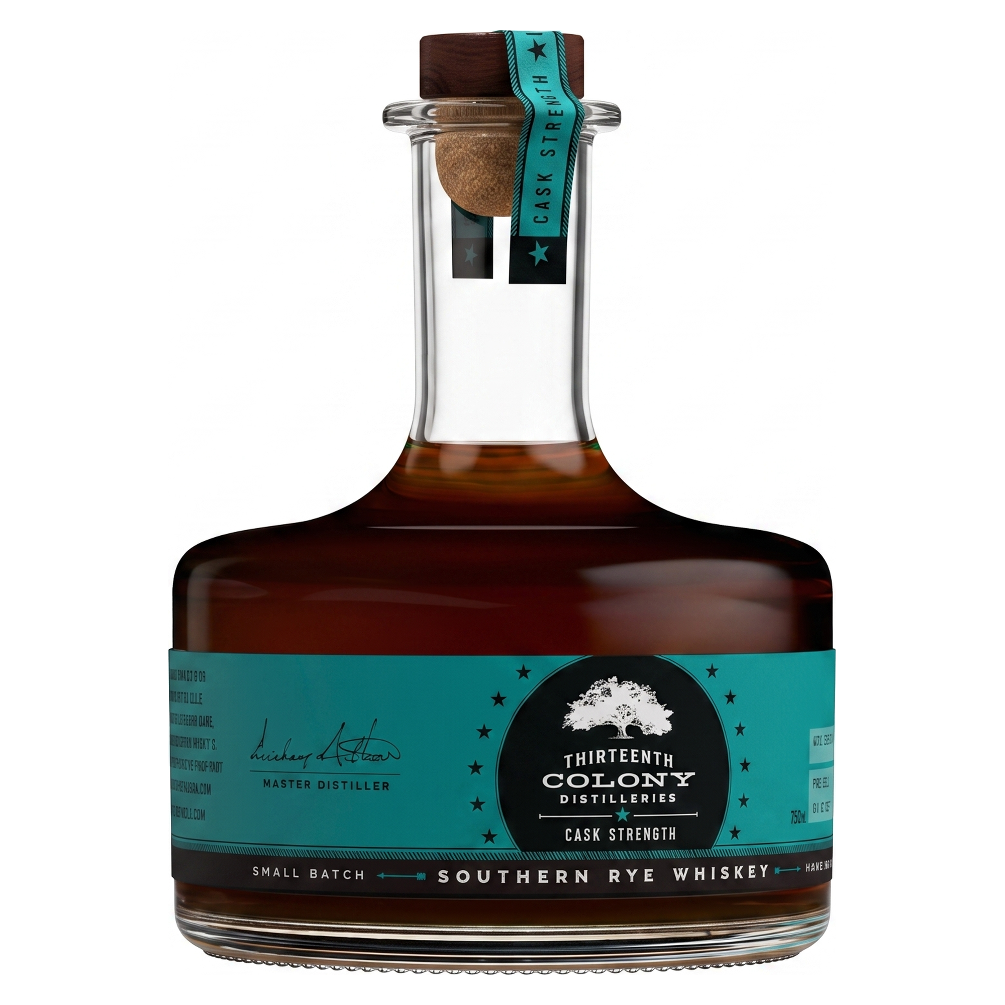 Thirteenth Colony Southern Rye Whiskey Cask Strength 750ml