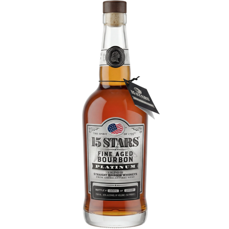 15 Stars Fine Aged Bourbon Platinum 750ml