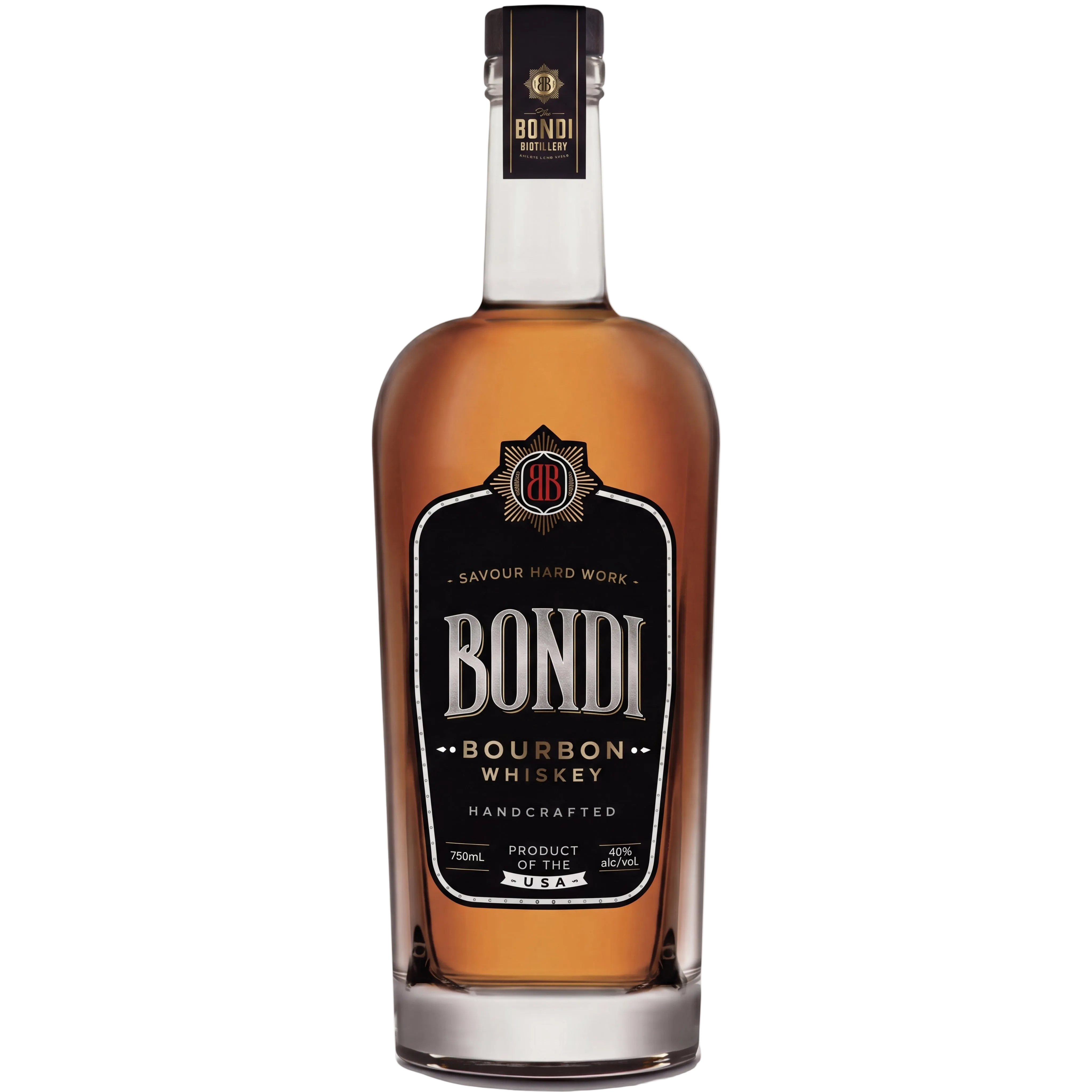 Bondi Bourbon Whiskey 750ml