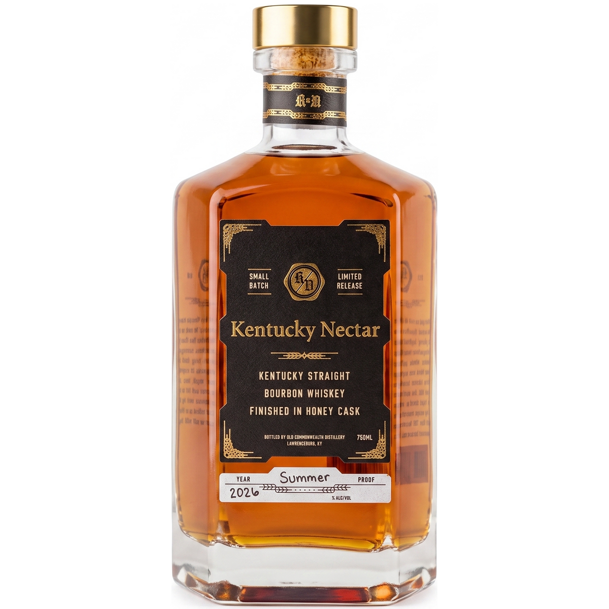 Kentucky Nectar Kentucky Straight Bourbon Whiskey Finished in Honey Cask Summer 2026 750ml