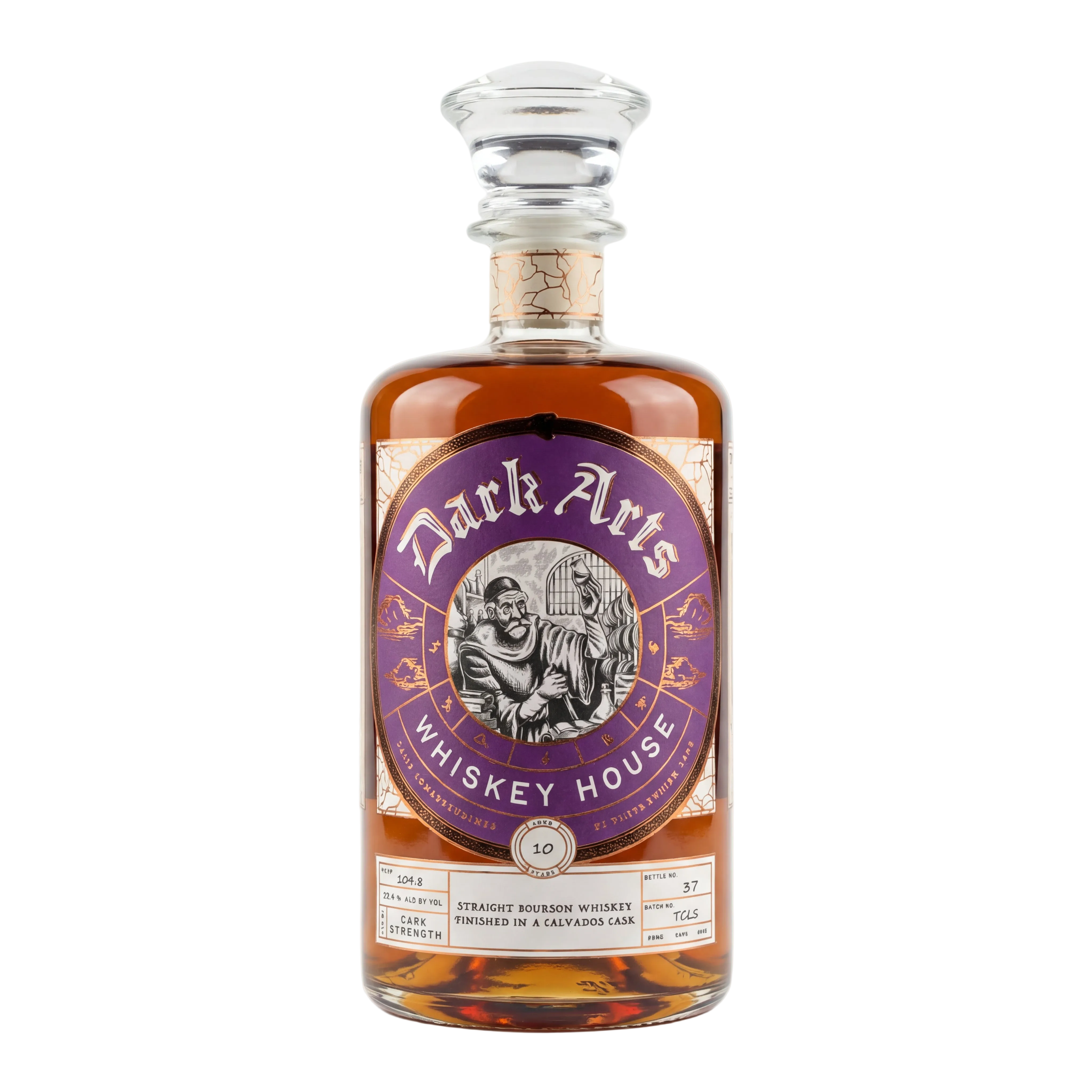 Dark Arts Whiskey House 10 Years Old Bourbon Finished In Calvados Casks Selected By Whiskey Library 750ml