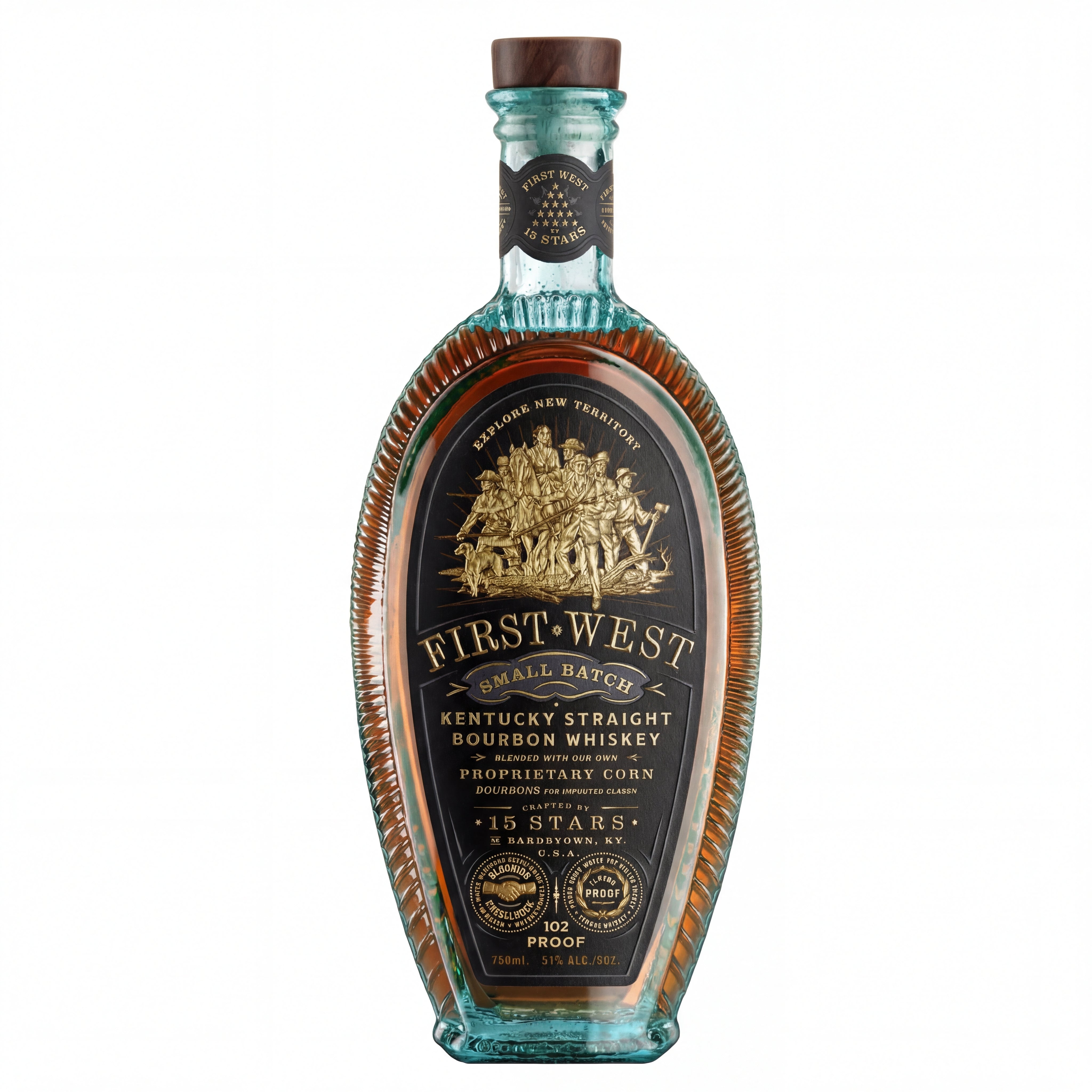 First West Small Batch Kentucky Straight Bourbon Whiskey 750ml