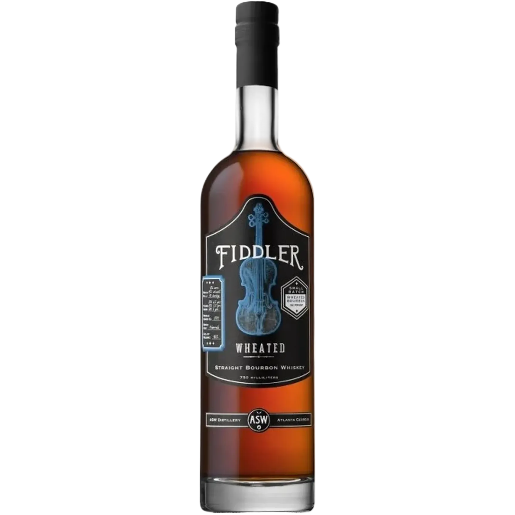 Fiddler Wheated Straight Bourbon Whiskey 750ml