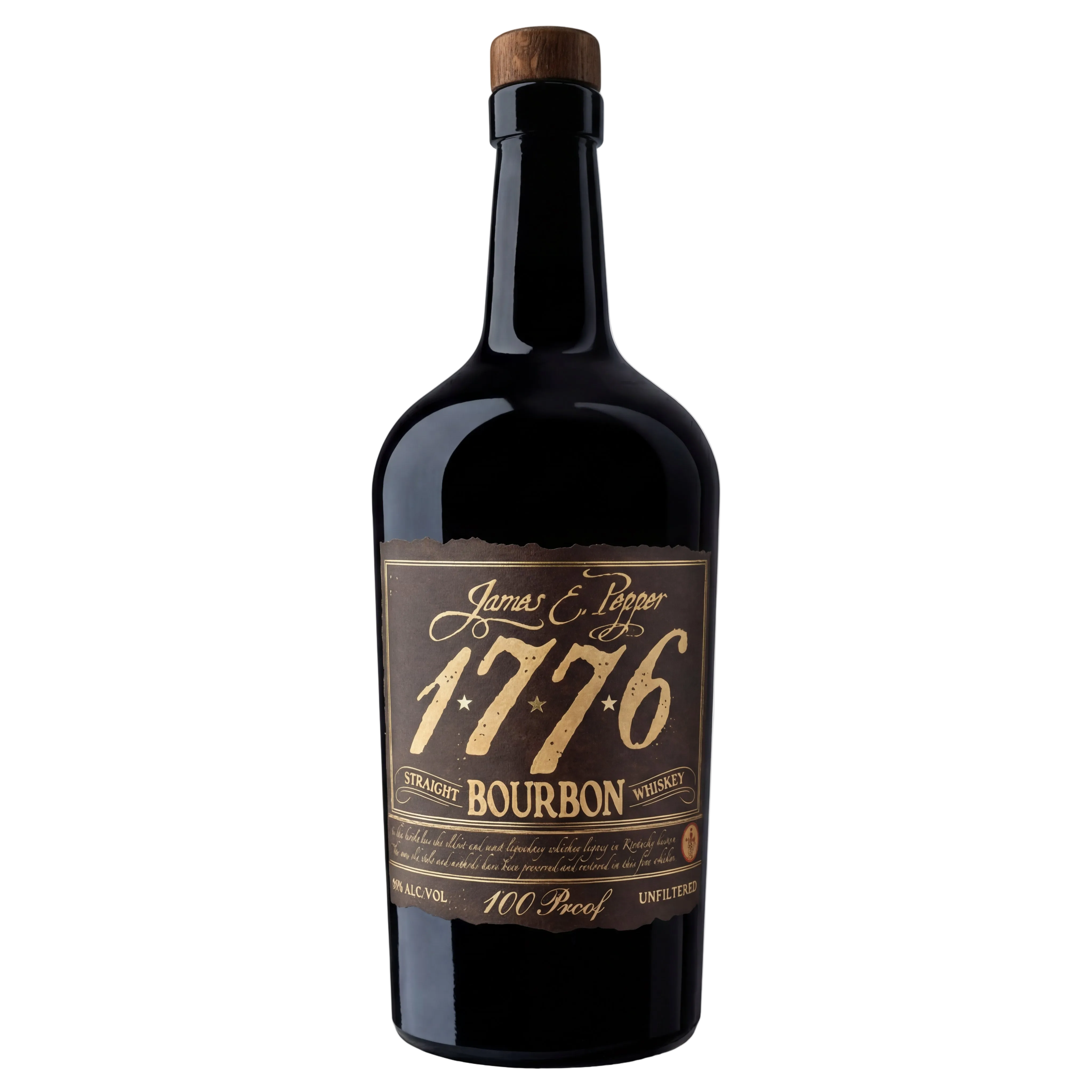 James E. Pepper 1776 Straight Bourbon Whiskey 750ml