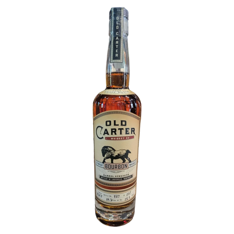 Old Carter Straight Bourbon Whiskey Barrel Strength 750ml
