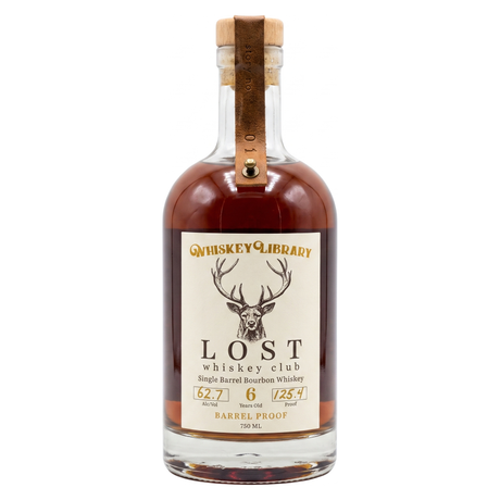 Lost Whiskey Club Single Barrel Bourbon Barrel Proof 6 Year 750ml