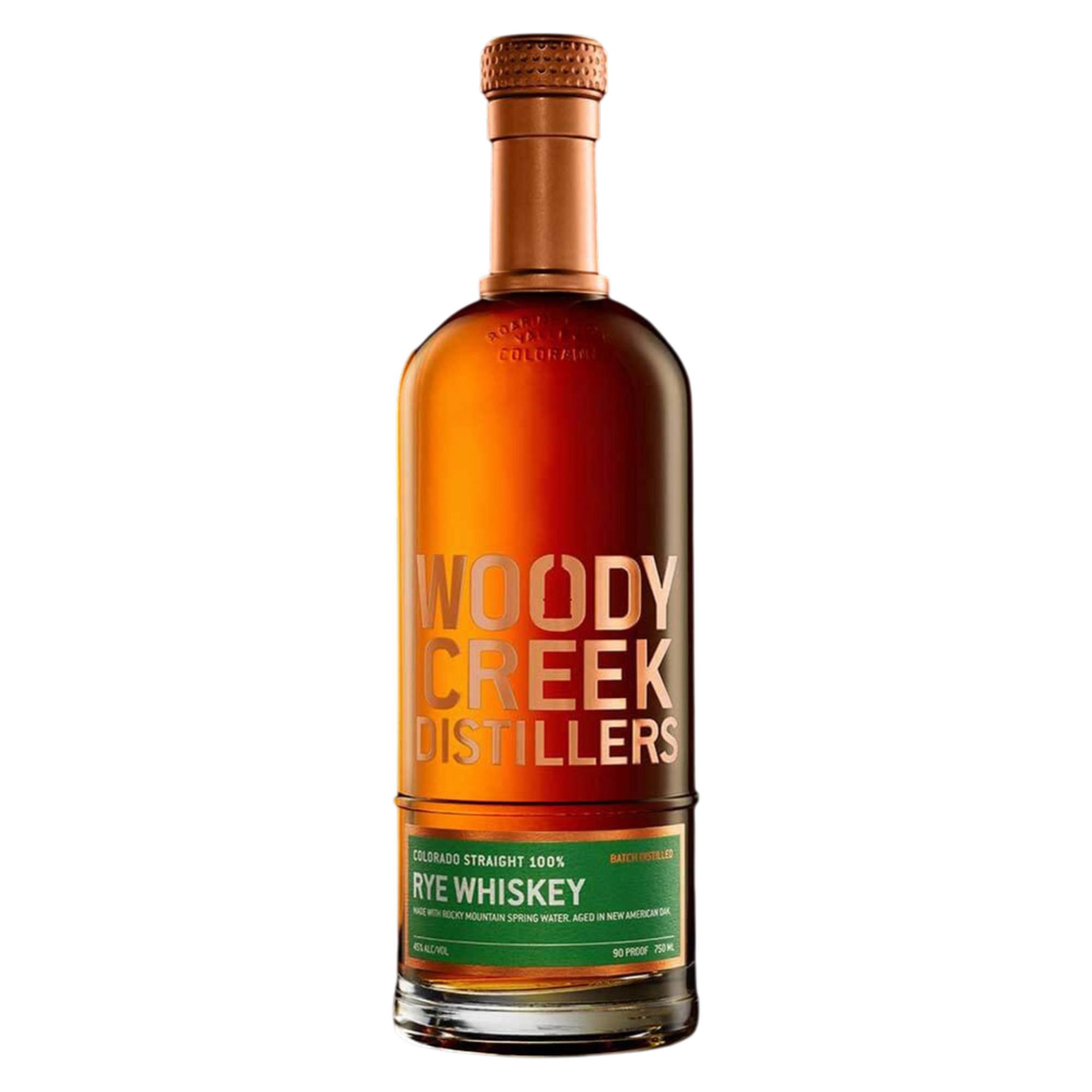 Woody Creek Distillers Colorado Straight 100% Rye Whiskey 750ml