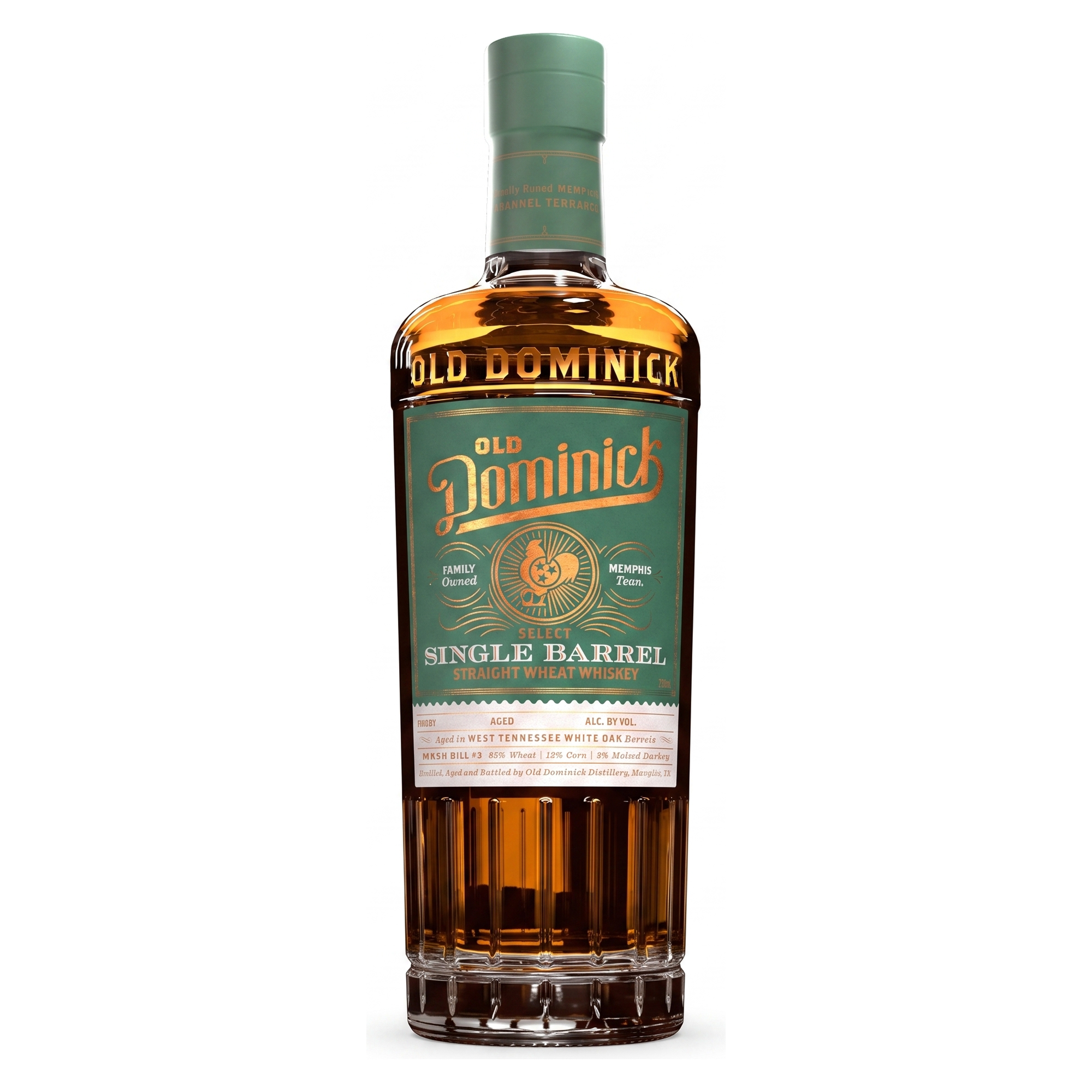 Old Dominick Select Single Barrel Straight Wheat Whiskey 750ml