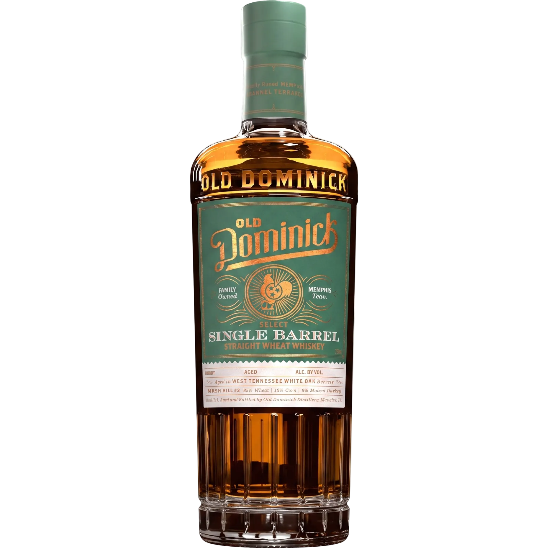 Old Dominick Select Single Barrel Straight Wheat Whiskey 750ml