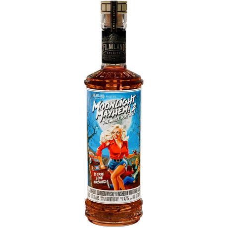 Moonlight Mayhem! 2 'The White Port Wolf' Small Batch Straight Bourbon Whiskey 750ml