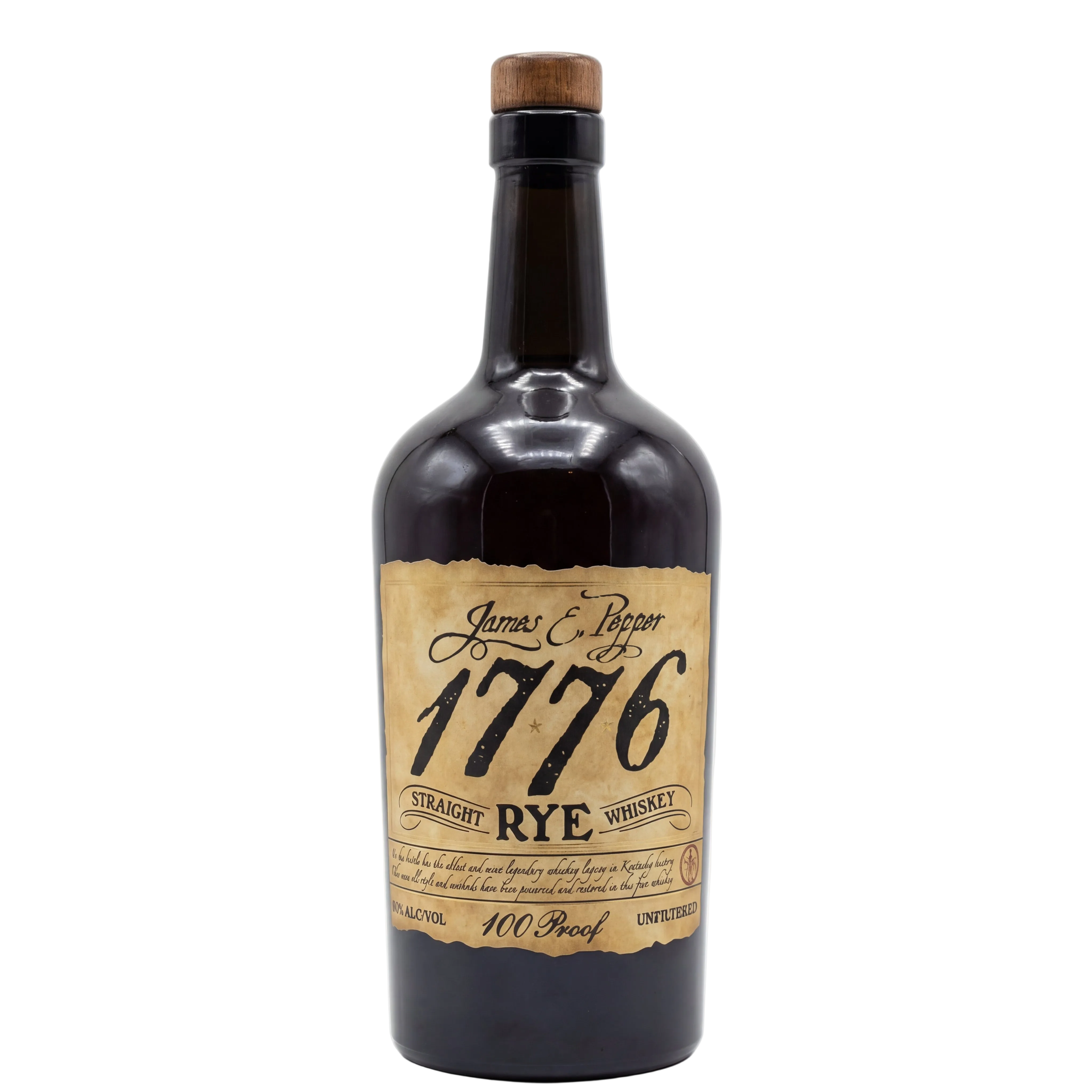 James E. Pepper 1776 Straight Rye Whiskey 750ml