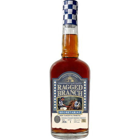 Ragged Branch Secretariat Ron Turcotte Tribute Virginia Straight Bourbon Whiskey 750ml