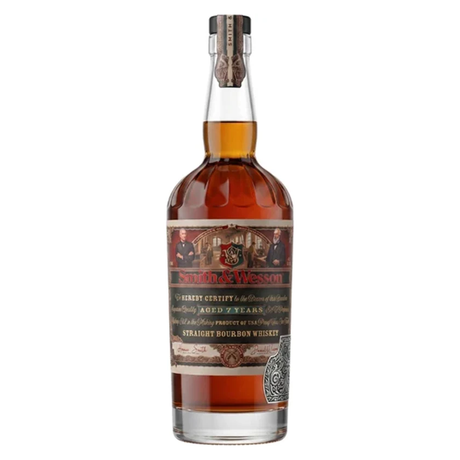 Smith & Wesson Aged 7 Years Straight Bourbon Whiskey 750ml