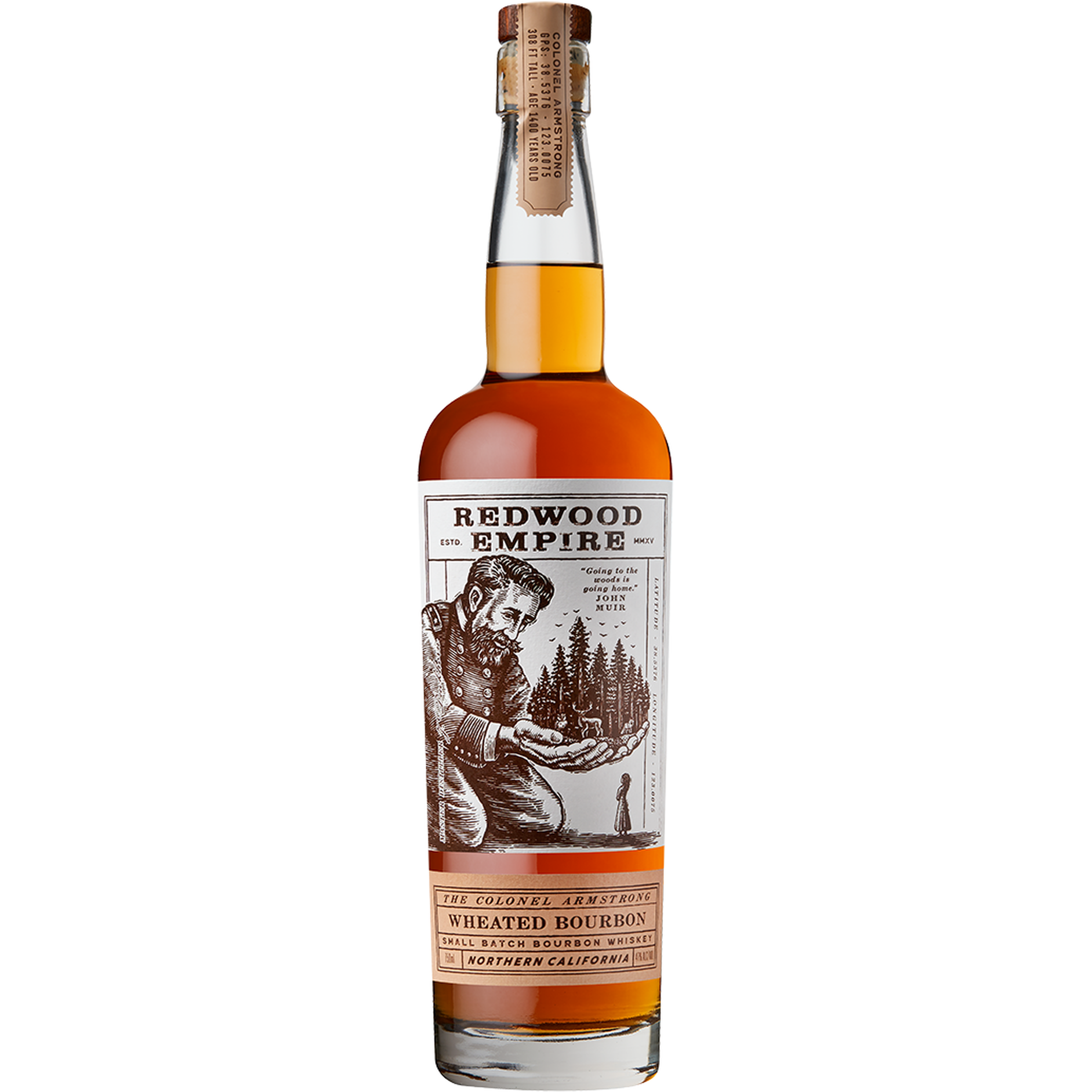 Redwood Empire The Colonel Armstrong Wheated Bourbon 750ml