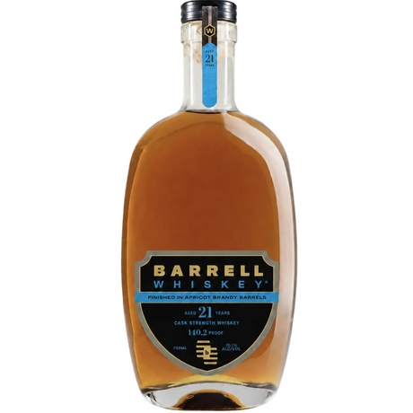 Barrell Whiskey Aged 21 Years Finished in Apricot Brandy Barrels Cask Strength 750ml