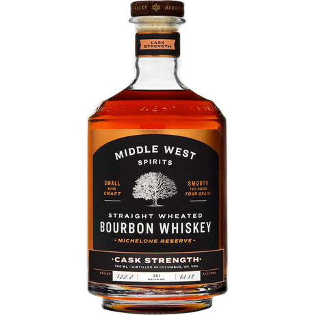 Middle West Spirits Michelone Reserve Straight Wheated Bourbon Cask Strength 750ml