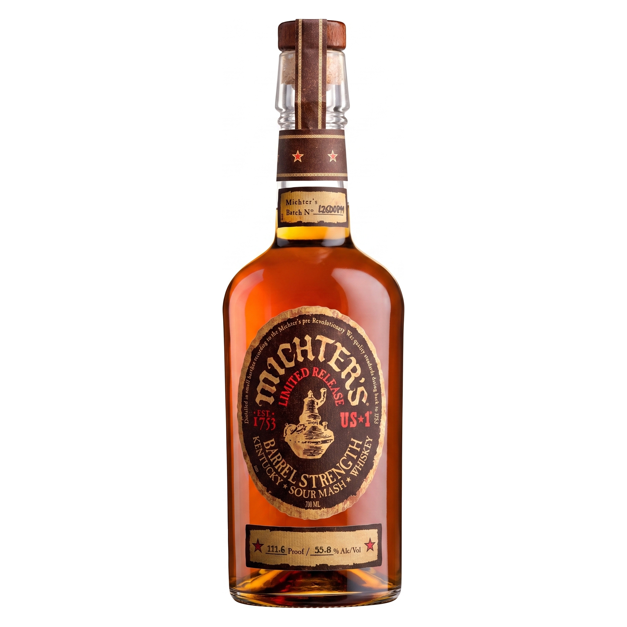 Michter's US*1 Barrel Strength Kentucky Sour Mash Whiskey 700ml