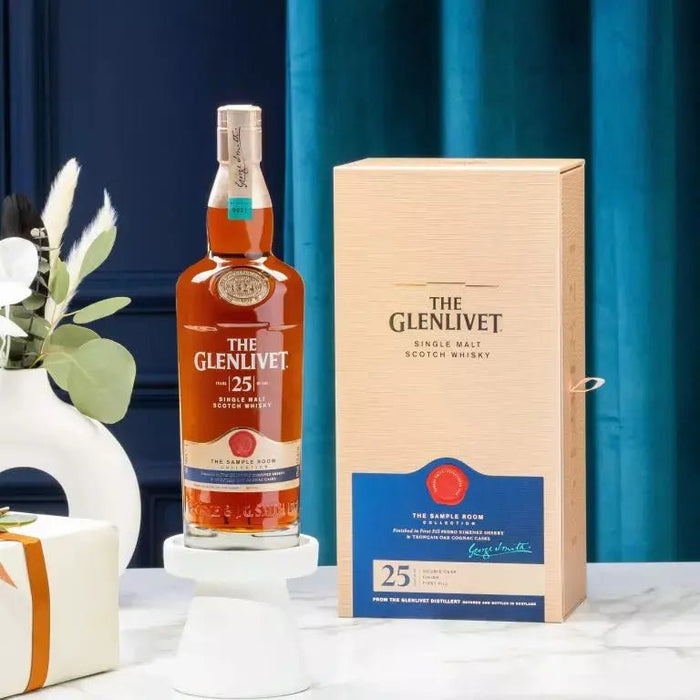 The Glenlivet 25 Year Old Single Malt Scotch Whisky 750ml