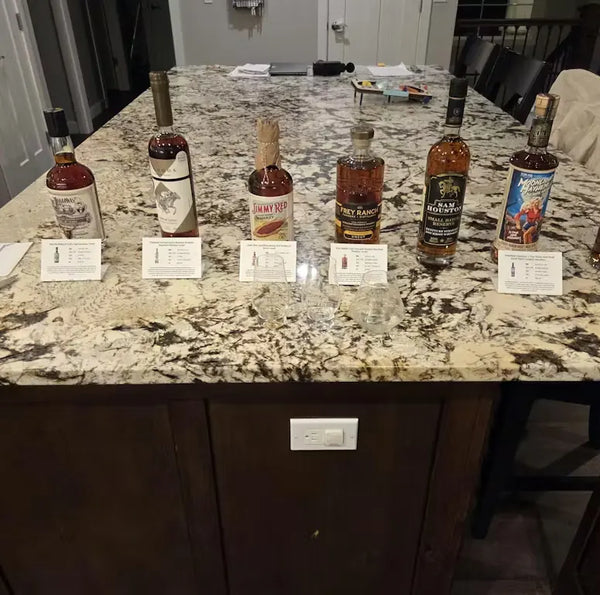 A member's Bourbon Mystery Box