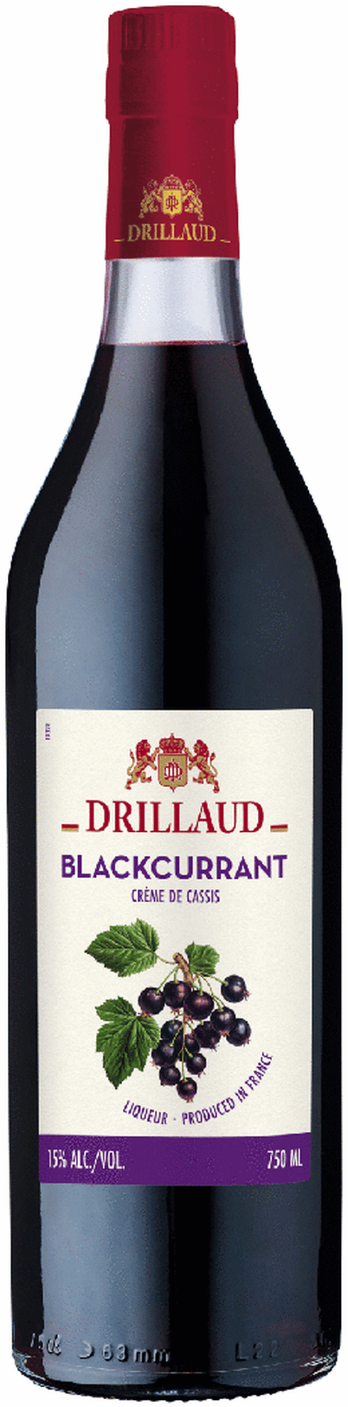 Drillaud Black Currant Liqueur 750ml