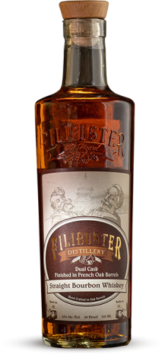 Filibuster Dual Cask Straight Bourbon Whiskey 750ml
