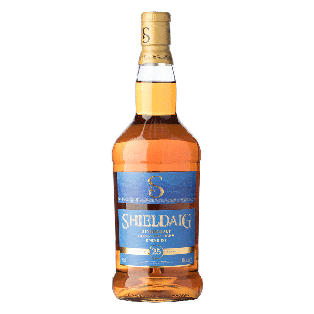 Shieldaig Speyside 25 Year Single Malt Scotch Whiskey 750ml