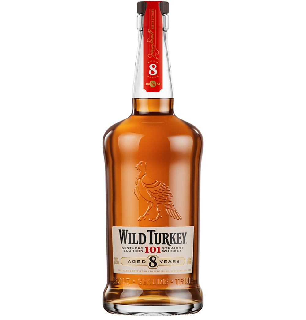 Wild Turkey Straight Bourbon 8 Years Old 101 Proof 750ml