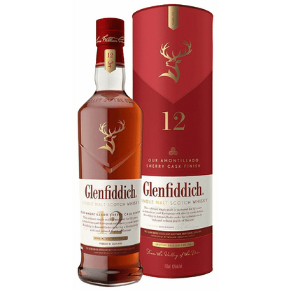 Glenfiddich 12 Year Sherry Cask Finish Scotch 750ml