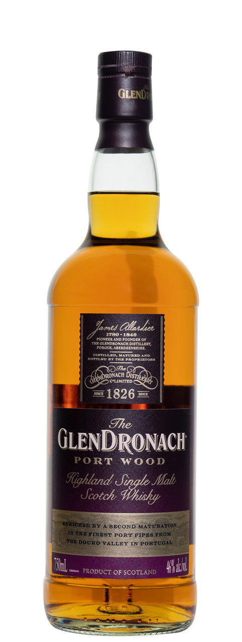 Glendronach Port Wood Single Malt Scotch 750ml