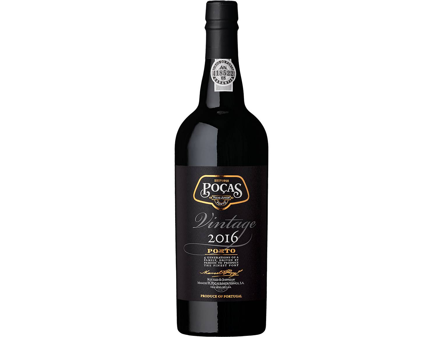 Pocas Junior Vintage Port 2016 750ml