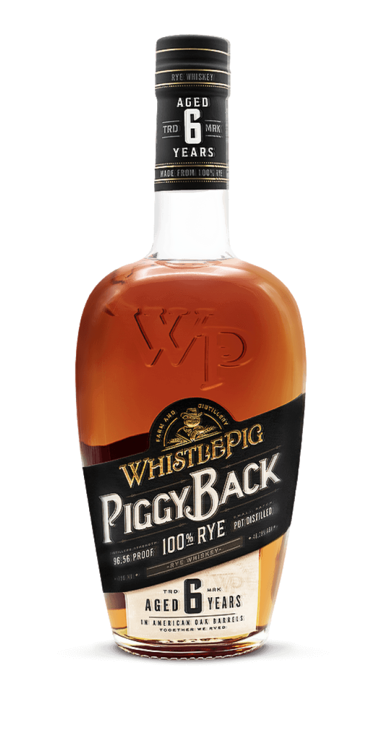 Whistlepig Canadian Rye Whisky Piggyback 6 Years Old 96.56 Proof 750ml
