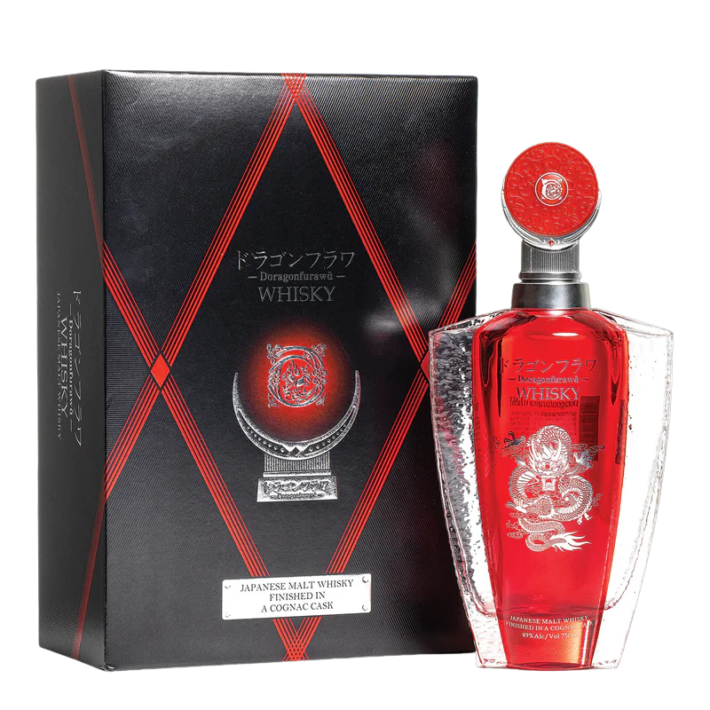 Dragon Flower Cognac Finished Japanese Whiskey 750ml