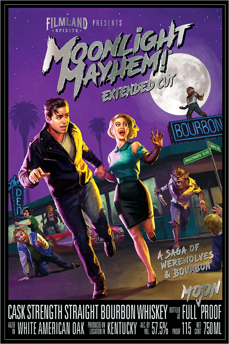 Moonlight Mayhem! Extended Cut Cask Strength Straight Bourbon Whiskey 750ML