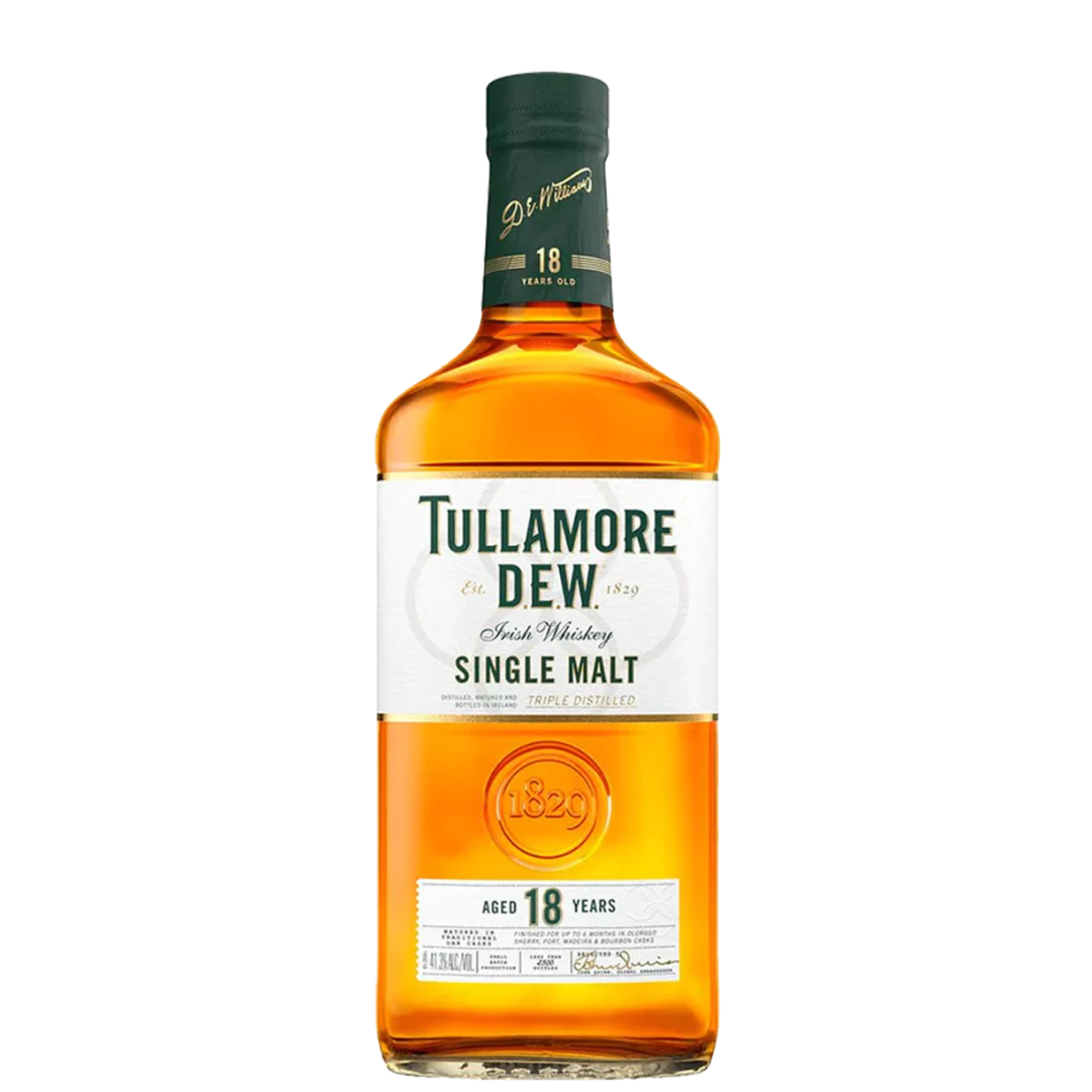 Tullamore D.E.W. 18 Years Old Single Malt Irish Whiskey 750ml