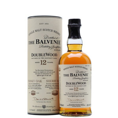 The Balvenie Doublewood 12 Years Old Single Malt Scotch Whisky American Oak 750ml