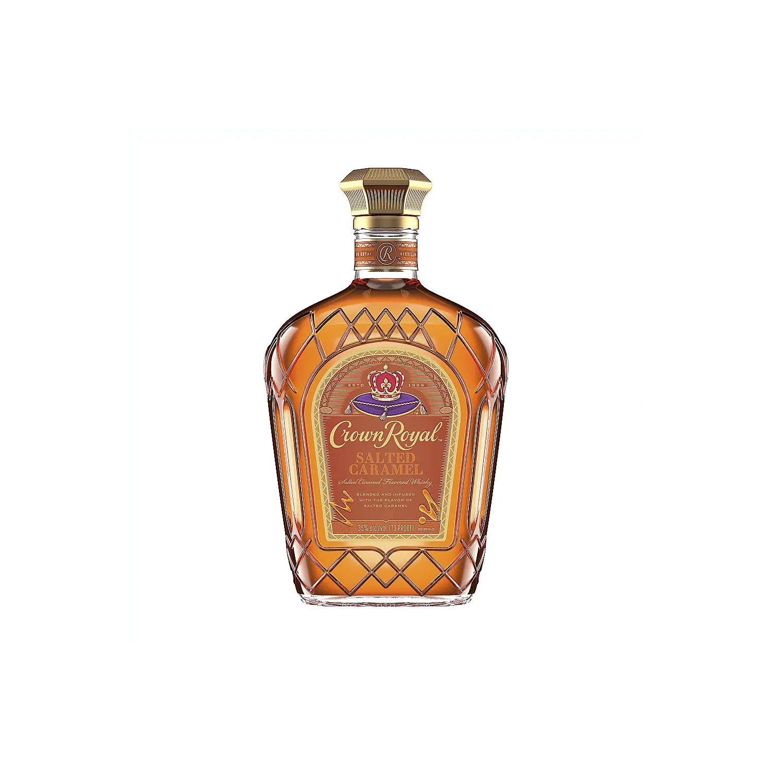 Crown Royal Flavored Whisky-Canadian Salted Caramel 70 750ml.