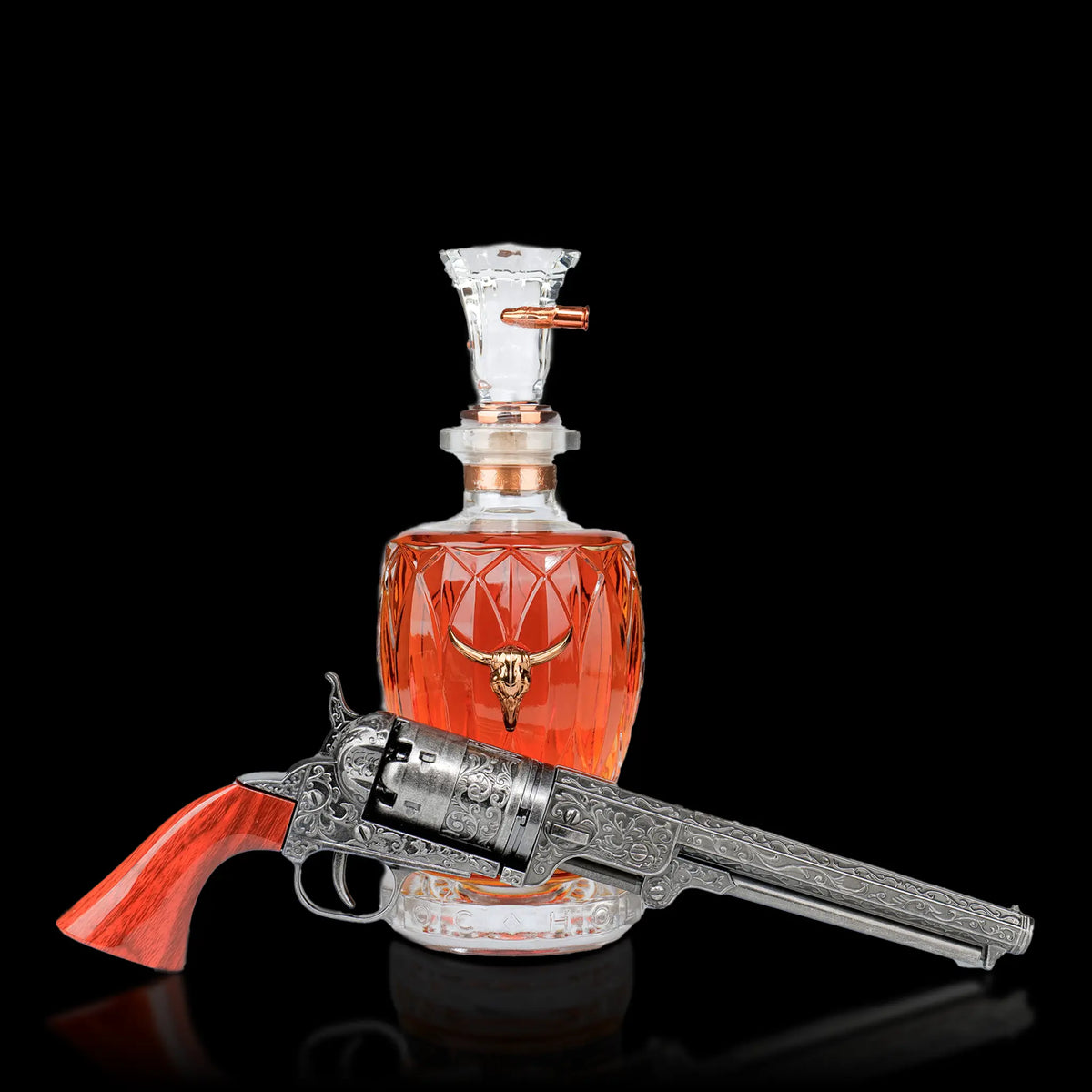 Doc Holliday 10 Year Bourbon 750ml - Limited Edition Decanter Gift Set