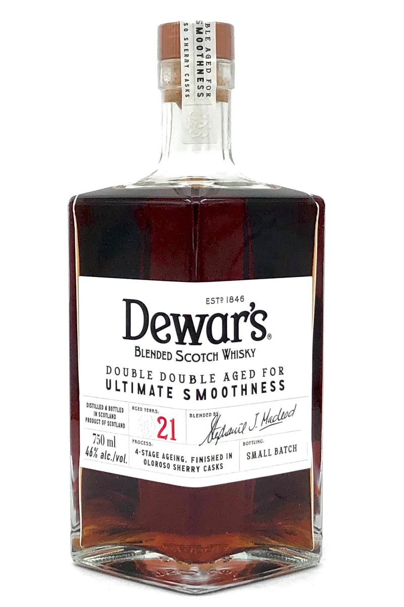 Dewar’s 21 Year Old Small Batch Blended Scotch Whiskey 750ml