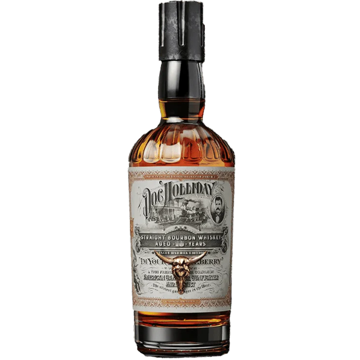 Doc Holliday 10 Years Old Bourbon Whiskey 750ml.
