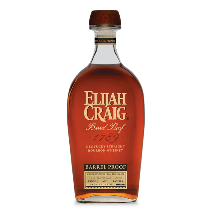 Elijah Craig Straight Bourbon Barrel Proof 10 Year 118.2 Proof 750ml