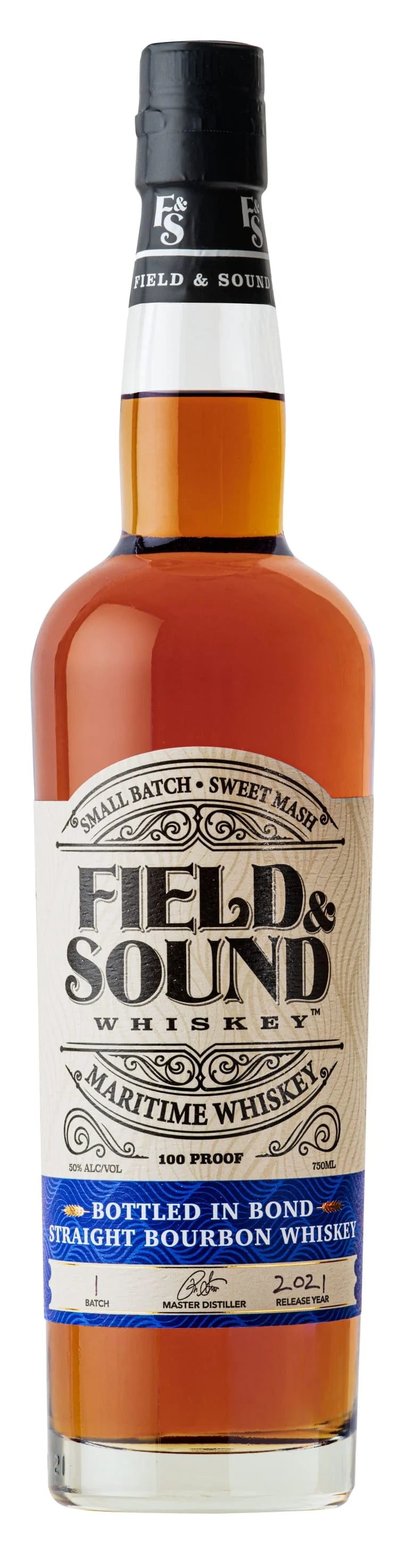 Field and Sound Bottled in bond Bourbon