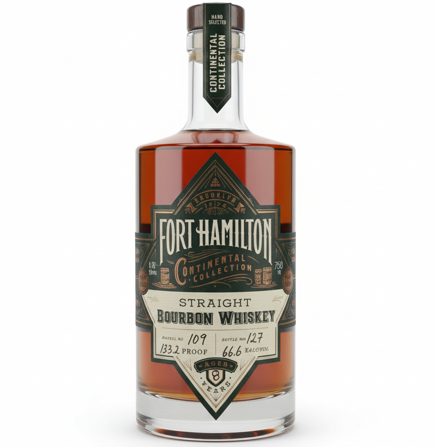 Fort Hamilton Continental Collection 8 Years 11 Months Old Single Barrel Pick 750ml