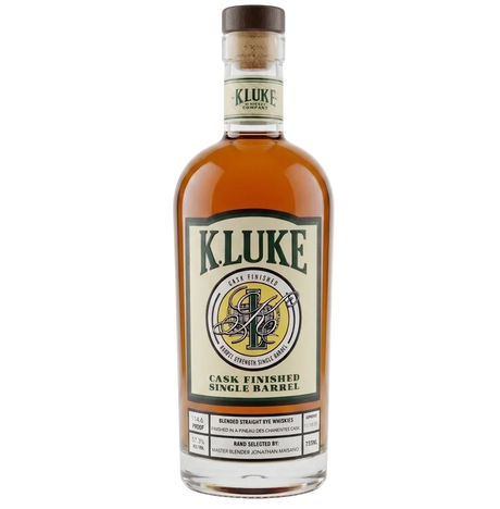 K.LUKE Single Barrel Rye Finished in Pineau Des Charentes Cask 750ml